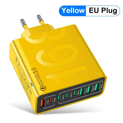 High-Speed Multi-Port USB-C Charger